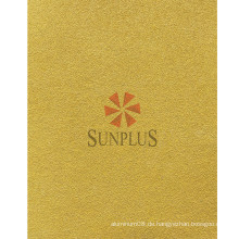 Sunplus Automobilgelbgold Papierschleifenblatt